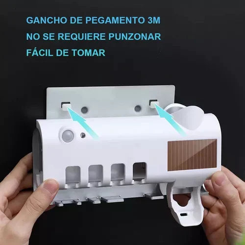 BRUSHCLEAN™️ Portacepillos Esterilizador Inteligente Con Rayos UV